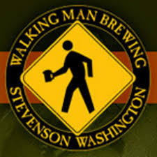 Walking Man Walking Stick beer Label Full Size