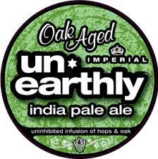 Southern Tier Oak Aged Un*Earthly 2012 beer Label Full Size