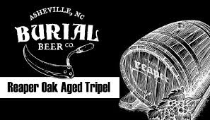 Burial Reaper Oaked Tripel beer Label Full Size