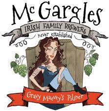 Mc Gargles Jim's Stout beer Label Full Size