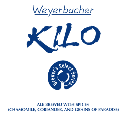 Weyerbacher Kilo beer Label Full Size