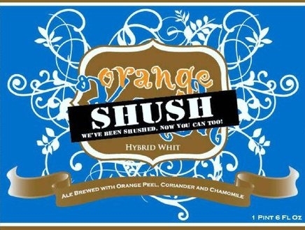 Ale Industries Orange Kush beer Label Full Size