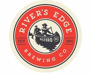 River's Edge C'est La Vienna beer Label Full Size