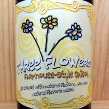 Trinity Three Flowers beer Label Full Size