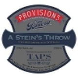 Bruery + Taps A Stein's Throw beer