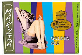 Montenetto Marzia beer Label Full Size