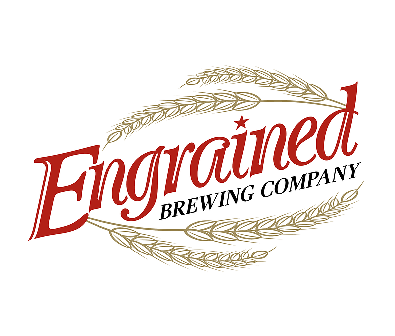 Engrained Construction Series: Grader IPA beer Label Full Size