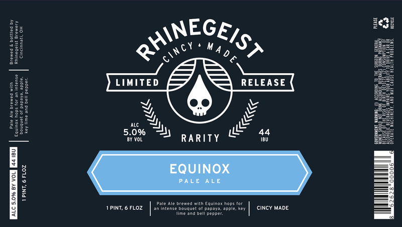 Rhinegeist Equinox beer Label Full Size