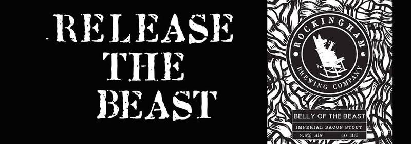 Rockingham Belly Of The Beast beer Label Full Size