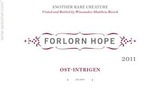 Forlorn Hope Ost-Intrigen St. Laurent 2013 wine