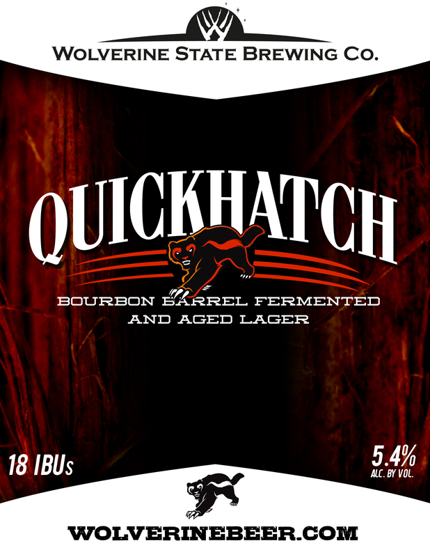Wolverine State Quickhatch beer Label Full Size