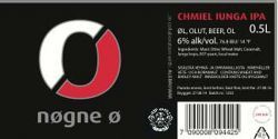 Nøgne Ø + Ale Bro War Poland Chmiel Lunga beer Label Full Size