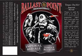 Ballast Point Tounge Buckler beer Label Full Size