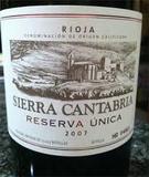 Sierra Cantabria Rioja wine