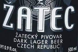 Žatecký Zatec Dark Lager beer Label Full Size