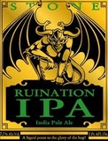 Stone Ruination Dry Hopped w/ Simcoe & Lemondrop beer