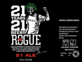 Rogue 21 Ale beer