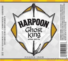 Harpoon Imperial Ghost King beer Label Full Size