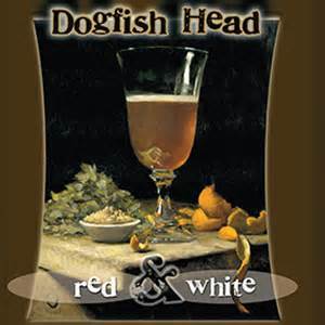 Dogfish Head Red & White 2014 beer Label Full Size