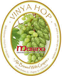 Brewers Brothers Marina Vinya Hop beer Label Full Size