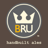 BRU Beaver’s BRU beer Label Full Size