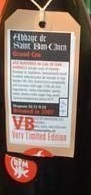 BFM Abbaye de Saint Bon-Chien Grand Cru 2007 beer Label Full Size