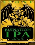 Stone Ruination Dry Hopped w/ Amarillo Hops beer