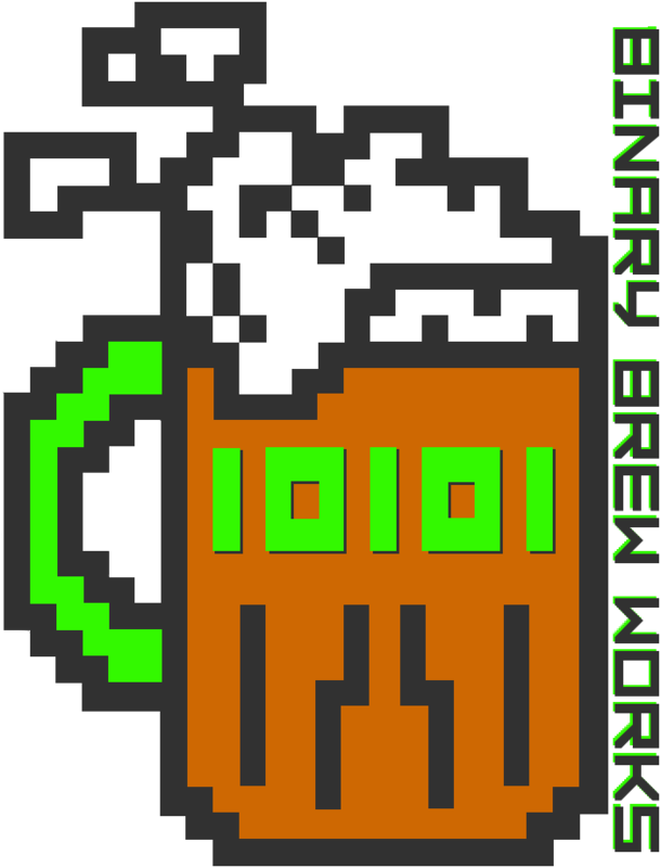 Binary TCP/IPA beer Label Full Size