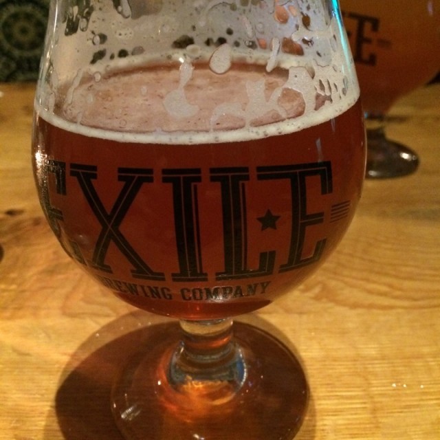 Exile Help On The Way Pale beer Label Full Size