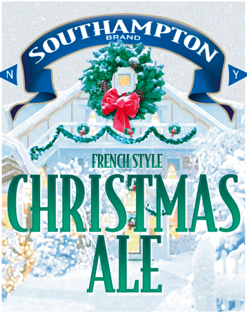 Southampton Biere de Garde Christmas Ale 2008 beer Label Full Size