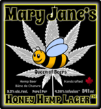 Mary Jane's Honey Hemp Lager™ beer