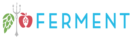 Ferment Just Clownin' Abrownd beer Label Full Size