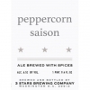 3 Stars Peppercorn Saison w/Yuzu & Szechuan beer Label Full Size