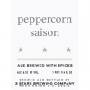 3 Stars Peppercorn Saison w/Yuzu & Szechuan beer