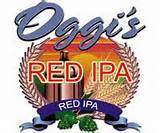 Oggi's Red IPA beer Label Full Size