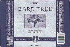 Two Brothers Bare Tree 2009 beer Label Full Size