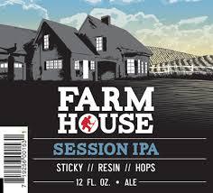 Long Trail Farmhouse Session IPA beer Label Full Size