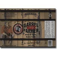 Great River Barrel Aged Farmer Brown beer Label Full Size