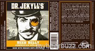 Dr. Jekyll’s  Beer Belly beer Label Full Size