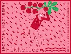 Mikkeller Spontanlingonberry beer Label Full Size