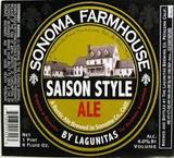 Lagunitas Sonoma Farmhouse Saison Style Ale beer