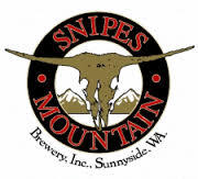 Snipes Mountain Bongo Boogie Coconut Porter beer Label Full Size