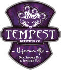 Tempest Unforgiven Smoke beer Label Full Size