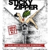 Oakland Sticky Zipper beer Label Full Size