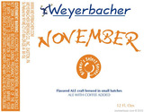 Weyerbacher November beer