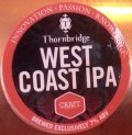 Thornbridge West Coast IPA beer Label Full Size
