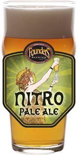 Founders Nitro Pale Ale beer Label Full Size