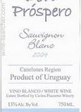 Prospero Sauvignon Blanc wine