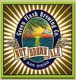 Green Flash Nut Brown beer Label Full Size