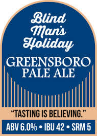 Blind Man's Brew Witbier Twerking beer Label Full Size